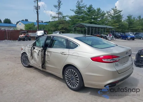 2017 Ford Fusion Se из США, поврежденный, VIN 3FA6P0T98HR308597